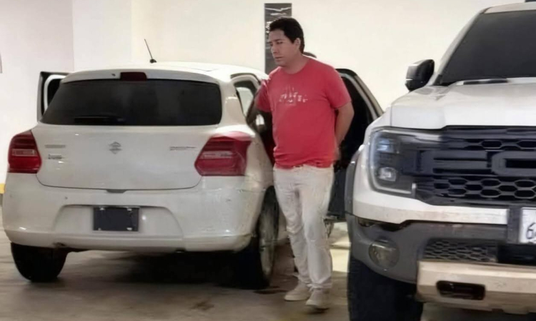 Marcelo Arce capturado en persecución policial y ministro Oviedo dice, “no es venganza”