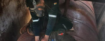 YPFB realiza limpieza de tanques de combustible en 75 surtidores de su propiedad