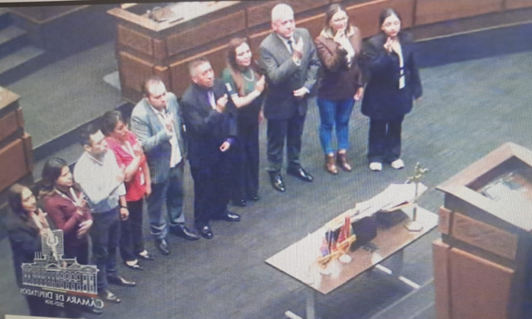 Posesionan a Comisión de Ética y sancionar faltas en la Cámara de Diputados