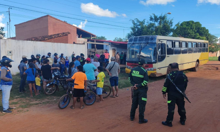 En frontera con Brasil, en un bus acribillan a pasajero en San Ignacio de Velasco