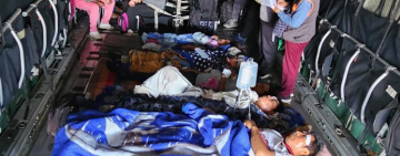 Avión Hércules salva vidas de 17 heridos en accidente en la ruta La Paz-Apolo