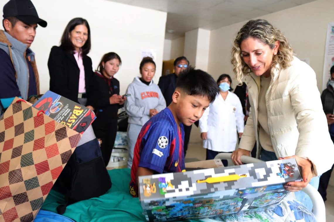 Hospital del Norte da de alta al niño Rubén, sobreviviente del siniestro aéreo