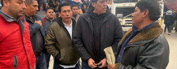 Presidente instruye restablecer dialogo con el transporte en el punto de bloqueo