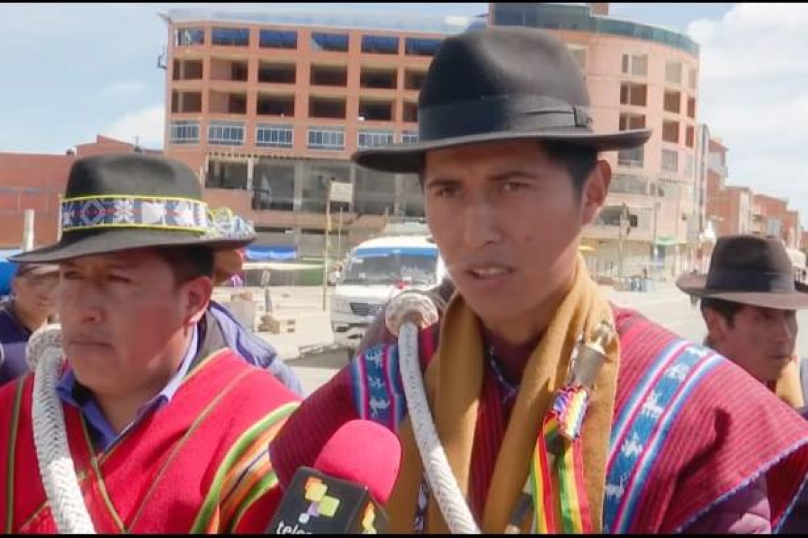 Strio. General de la Tupac Katari ratifica compromiso con 20 provincias sin militancia partidista