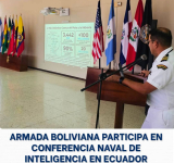 Armada participa en Conferencia Naval de Inteligencia en Ecuador