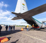 Presidente activa puente aéreo para garantizar seguridad alimentaria para La Paz