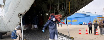 Argentina apoya con dos aviones Hércules para traslado de alimentos a La Paz ante bloqueos