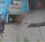 Caos en el centro de La Paz: marchistas dejan saqueos, destrozos y heridos