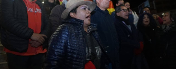Periodistas realizan plantón y exigen garantías para el ejercicio de la prensa en manifestaciones