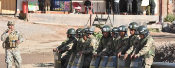 Fuerzas combinadas desbloquean en Parotani, se restablece el paso de vehículos al occidente