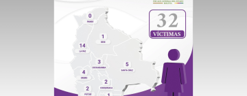 Nuevo feminicidio en La Paz eleva la cantidad de víctimas a 14 y en todo el país suman 32