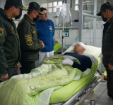 Sgto. que perdió la visión de un ojo será trasladado al exterior para una atención especializada