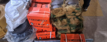 Navales interceptan equipos presuntamente para minería ilegal en el Río Mamoré valuado en Bs. 23.734.