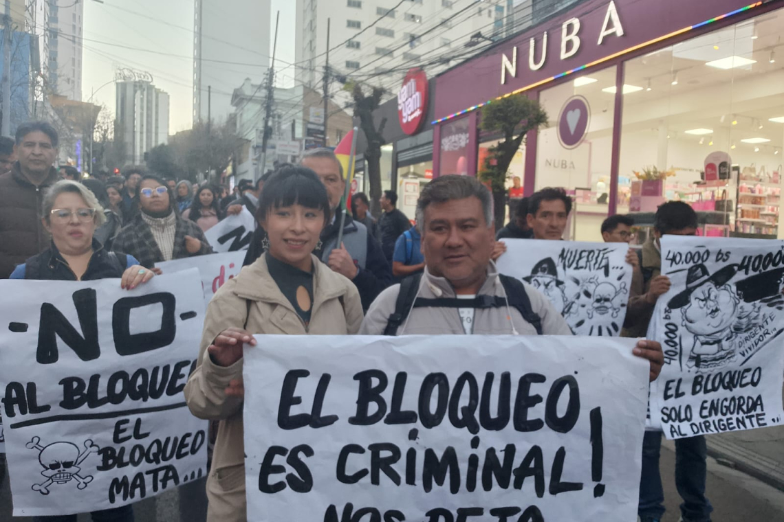 Fiscalía activa acciones legales contra bloqueadores, serán aprehendidos y procesados