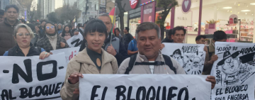 Fiscalía activa acciones legales contra bloqueadores, serán aprehendidos y procesados