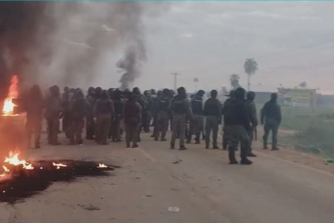 FFAA y Policía desbloquean en San Julián en medio de resistencia y aplausos de los afectados