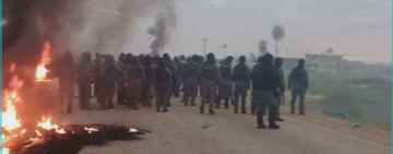 FFAA y Policía desbloquean en San Julián en medio de resistencia y aplausos de los afectados