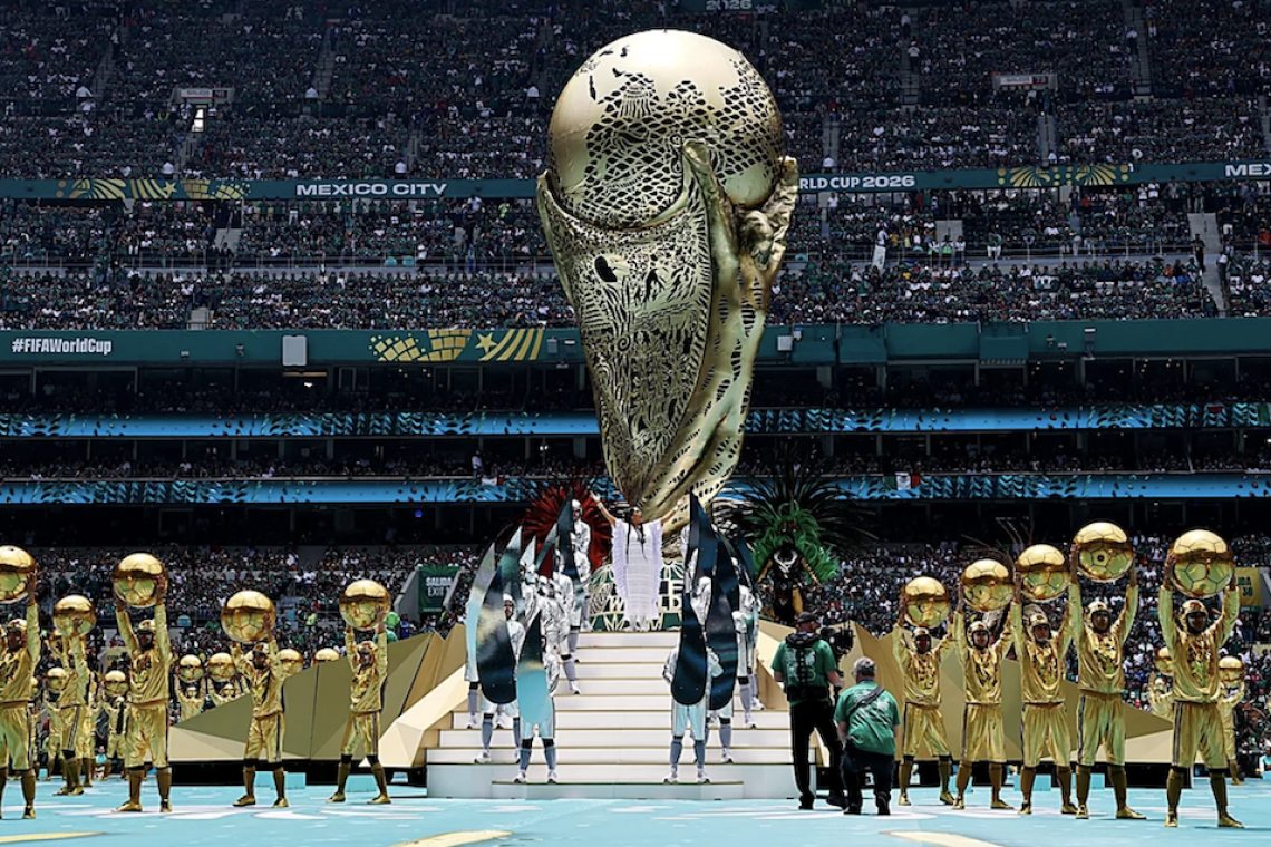 Las mejores fotos de la ceremonia de inauguración del Mundial en el estadio Azteca