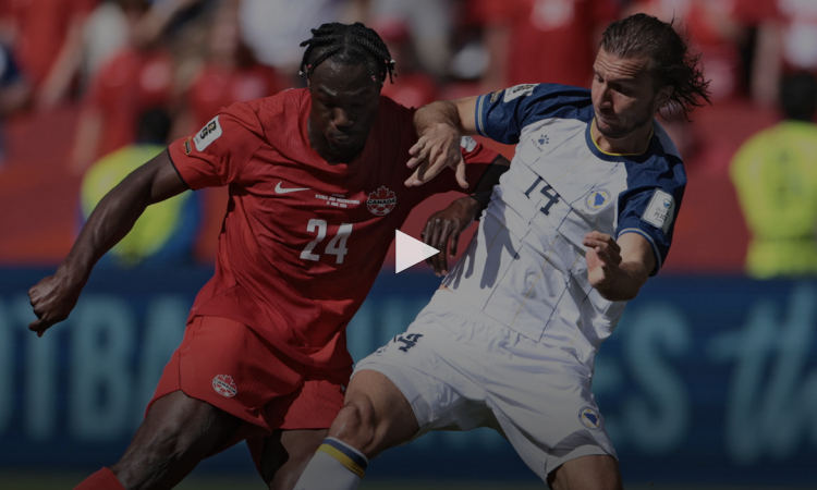 Canadá empató 1-1 con Bosnia-Herzegovina en un atractivo primer partido del Grupo B en el Mundial 2026