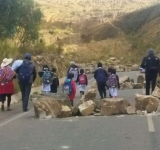 Federación de campesinos de Chuquisaca declara cuarto intermedio en bloqueos para permitir corredor humanitario