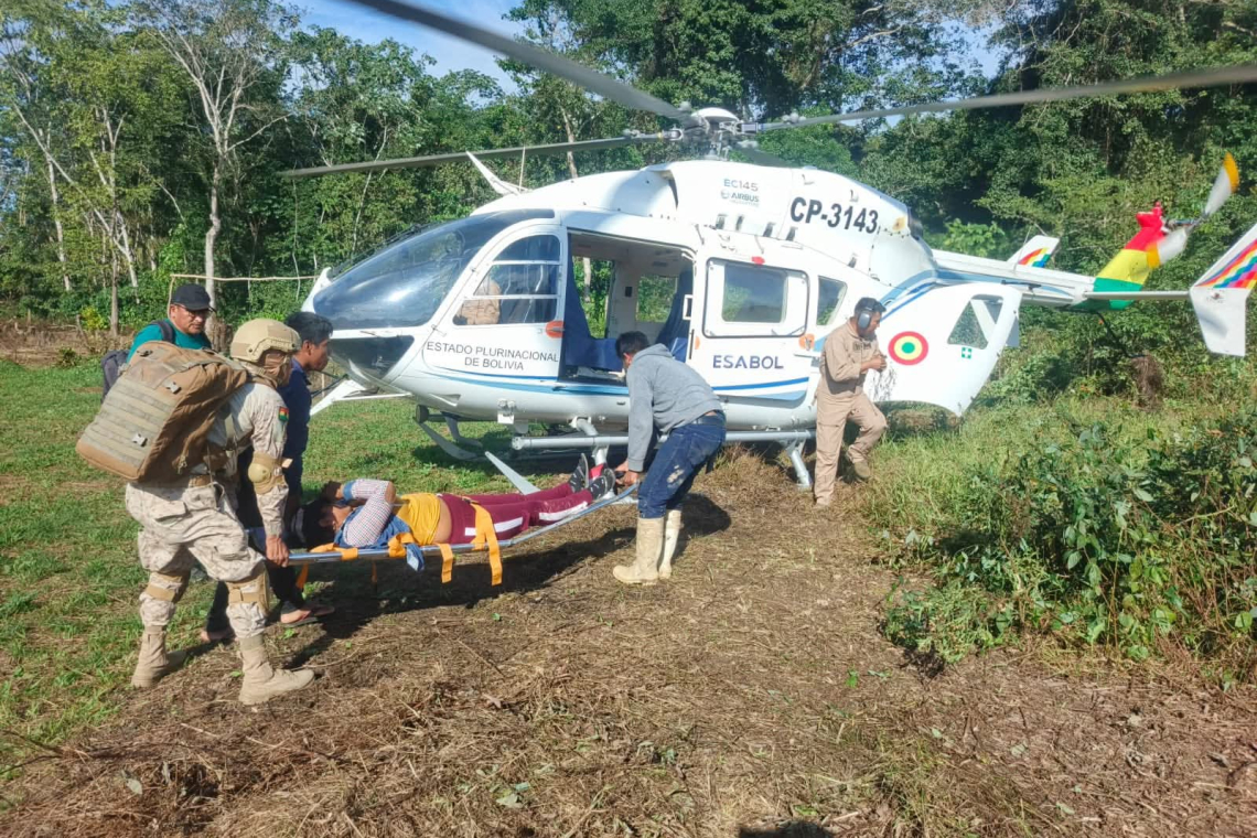 En Beni habilitan vuelo de evacuación médica de paciente desde el TIPNIS