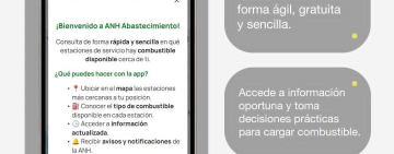 Cien mil usuarios planifican su carga de combustible con la app “ANH Abastecimiento”