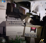 Aduaneros y militares comisan café ilegal en Santa Cruz