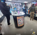 Intervención en inmueble con mercancía ilegal en la calle Eloy Salmón de La Paz