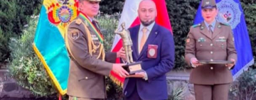 Policía Boliviana asiste a aniversario de PDI de Chile y fortalece coordinación contra el delito