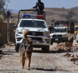 La Policía adopta a “Rex”, can que acompañó a policías y militares a desbloquear la ruta al occidente