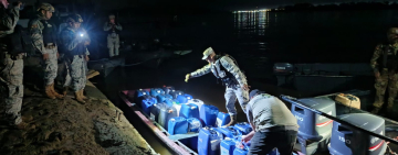 Navales comisan “galoneras” con 1.150 litros de Gasolina y Diesel en el Beni
