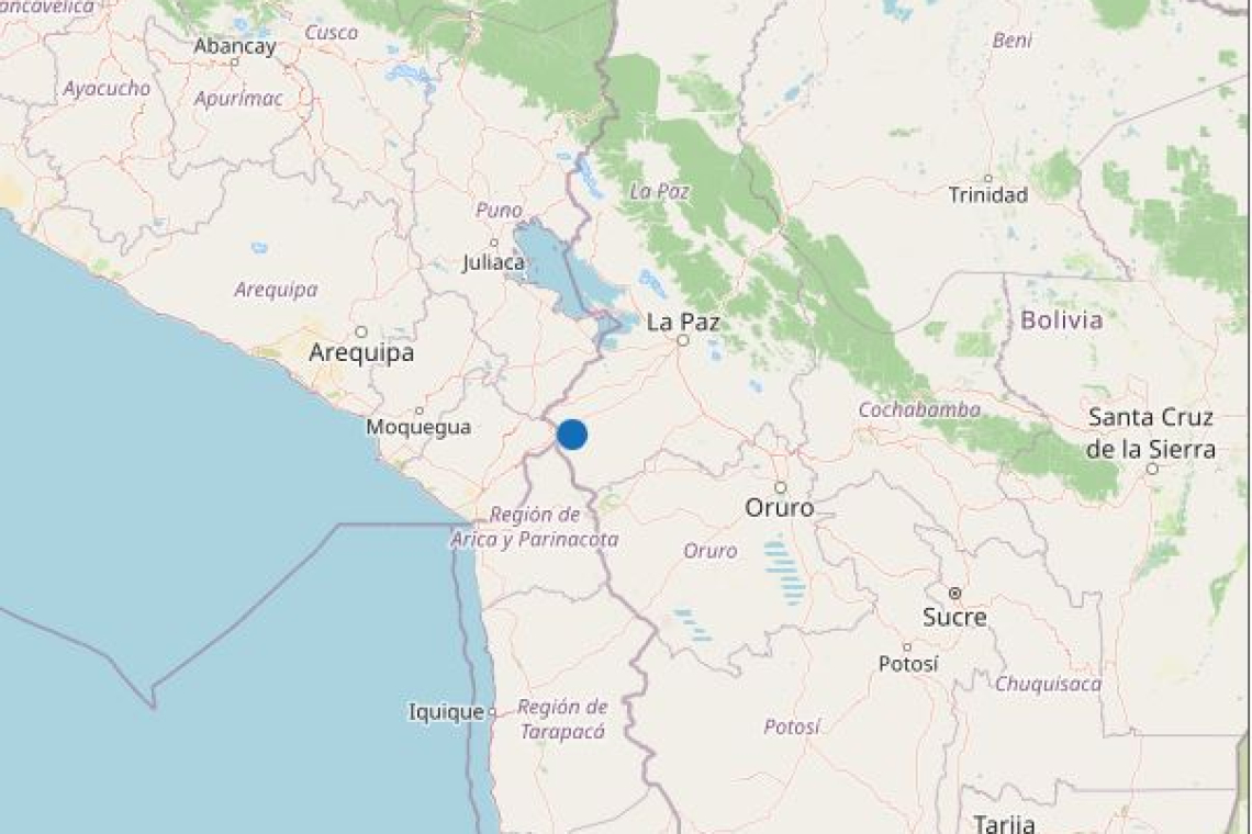 Observatorio San Calixto reporta sismo de magnitud 4,2 en la provincia Pacajes de La Paz