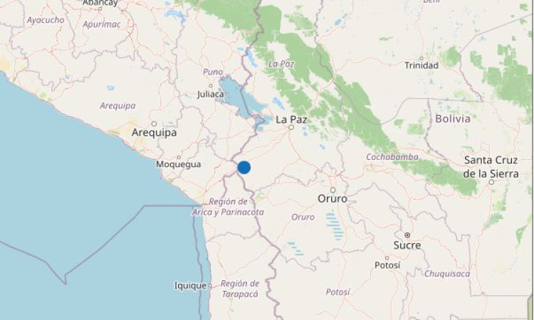 Observatorio San Calixto reporta sismo de magnitud 4,2 en la provincia Pacajes de La Paz