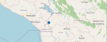 Observatorio San Calixto reporta sismo de magnitud 4,2 en la provincia Pacajes de La Paz