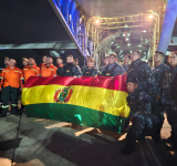 Venezuela recibe a misión humanitaria de Bolivia para tareas de rescate y atención a damnificados