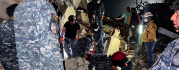 Rescatistas bolivianos recuperan cuerpos y suma 1.900 el número de muertos tras el terremoto en Venezuela