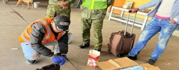 UNODC destaca el trabajo conjunto de instituciones tras incautación de 163 Kl de cocaína