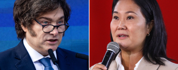 Keiko hace un guiño a Milei y una promesa sobre Perú