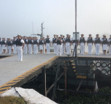 Cadetes de la Escuela Naval se forman en la Hidrovía Paraguay-Paraná