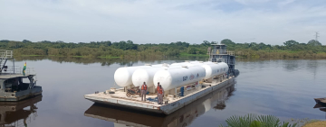 Armada y Gobernación del Beni fortalecerán abastecimiento de combustible vía fluvial