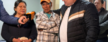 Fiscal General hace realidad el sueño de una casada digna para la Flia. del pequeños Airon
