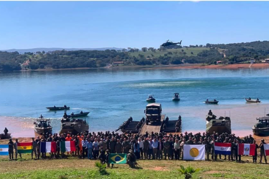 Armada vigoriza cooperación internacional en Operación Multinacional “Furnas 2026”