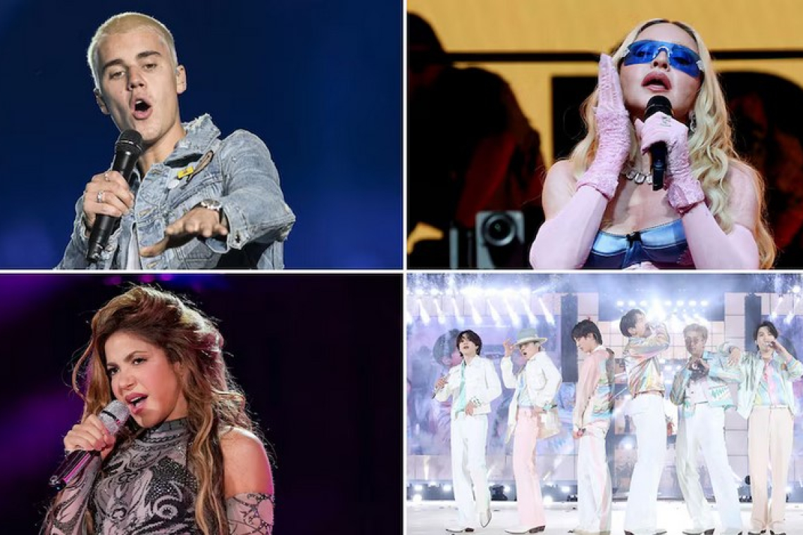 La FIFA confirmó a los artistas que estarán en el espectáculo de medio tiempo de la final del Mundial 2026