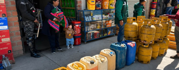 Policía interviene acopio de combustible adquirido en surtidores y repartidores de GLP