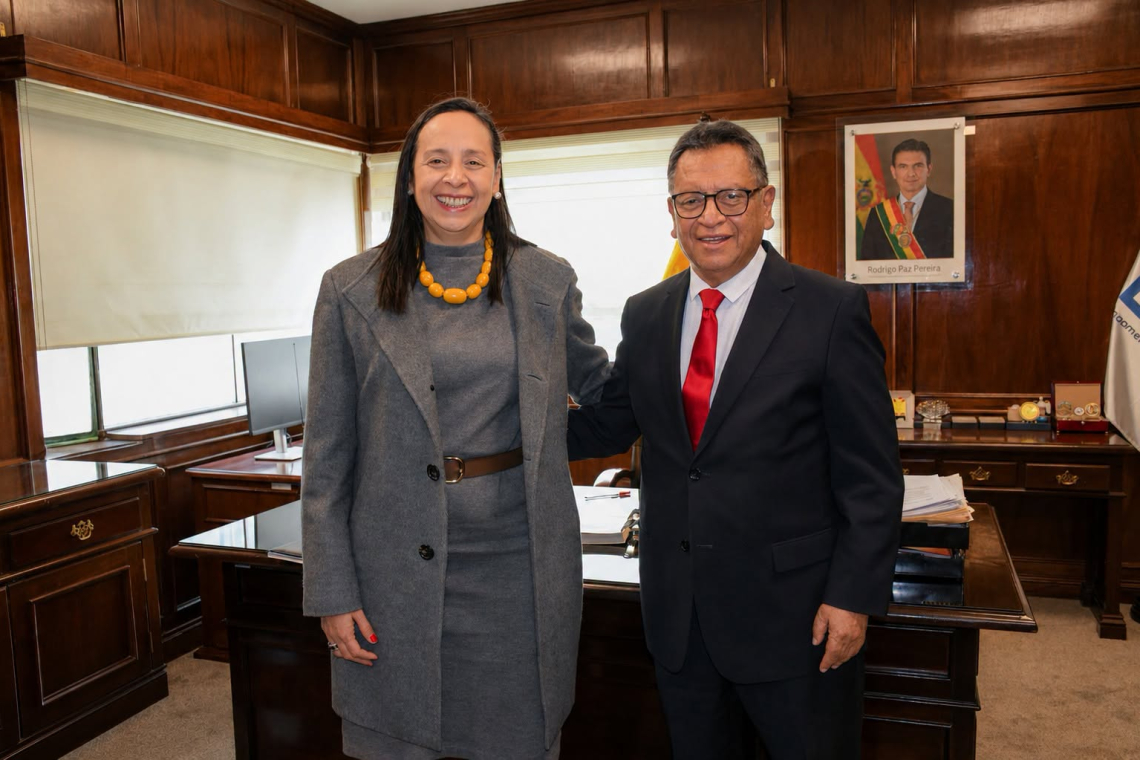 UNODC apoyará a Bolivia con fortificar la lucha contra el crimen organizado transnacional