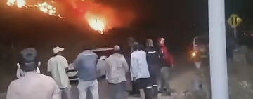 Gobierno extrema recursos para combatir incendios forestales en Tarija