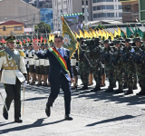 En el Bicentenario de la Policía, Gobierno compromete inversión de Bs305 millones 