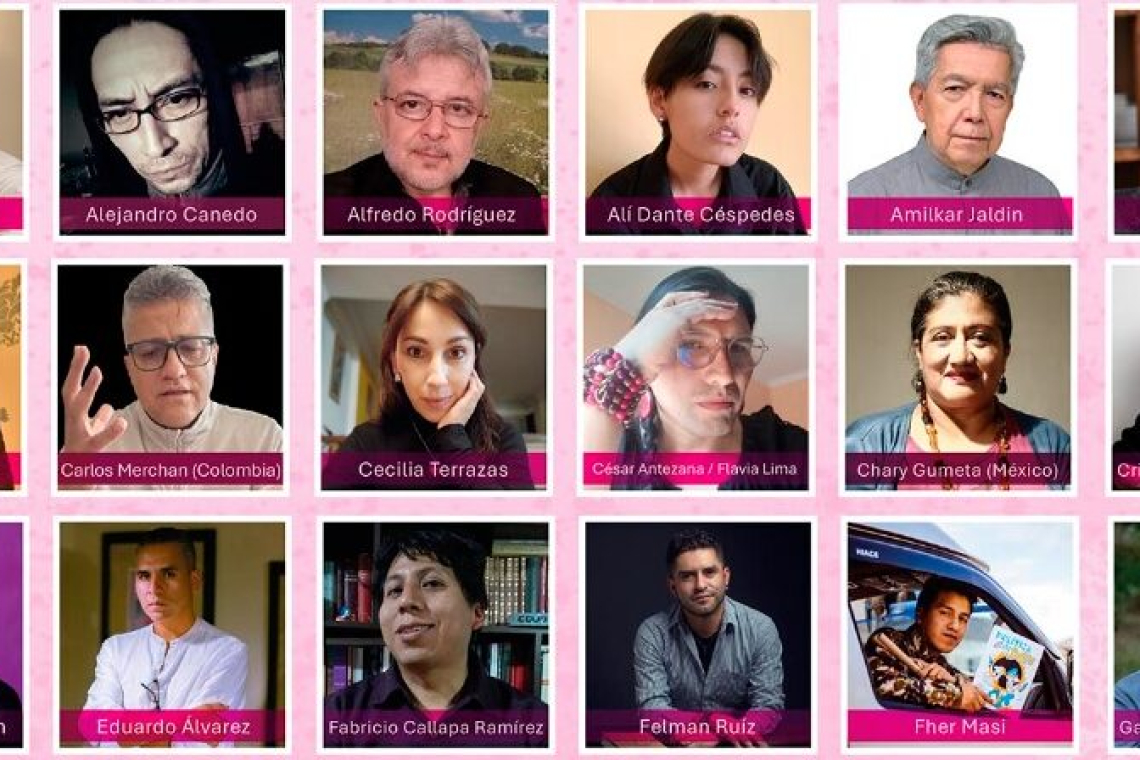 La poesía toma la FIL de La Paz: Jauría de Palabras reúne voces poéticas de Bolivia y la región