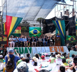 Presidente inaugura Plan “Fronteras Seguras” para frenar embate criminal en frontera con Brasil