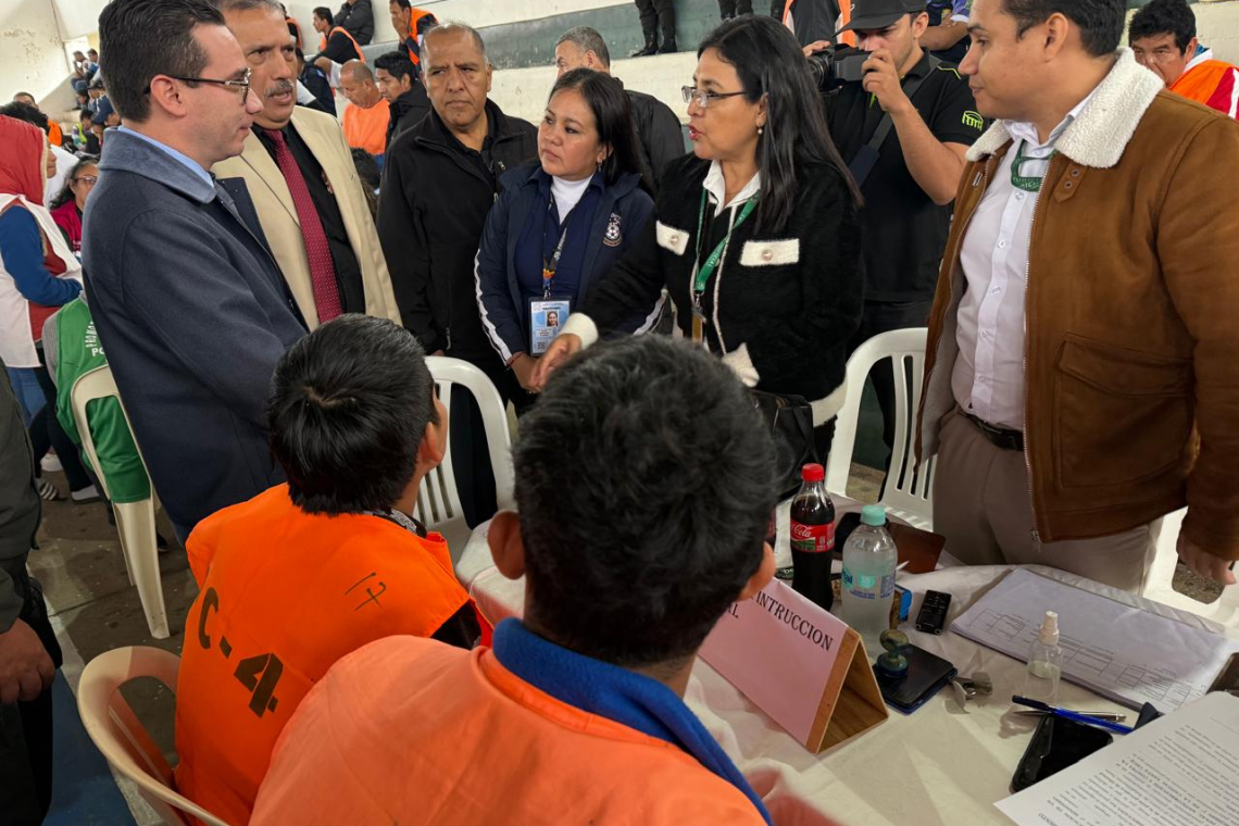 Fiscalía logra 216 acuerdos para descongestionar las cárceles de Santa Cruz